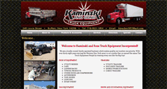Desktop Screenshot of kaminskitruck.com